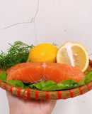 Cá hồi nướng chanh vàng