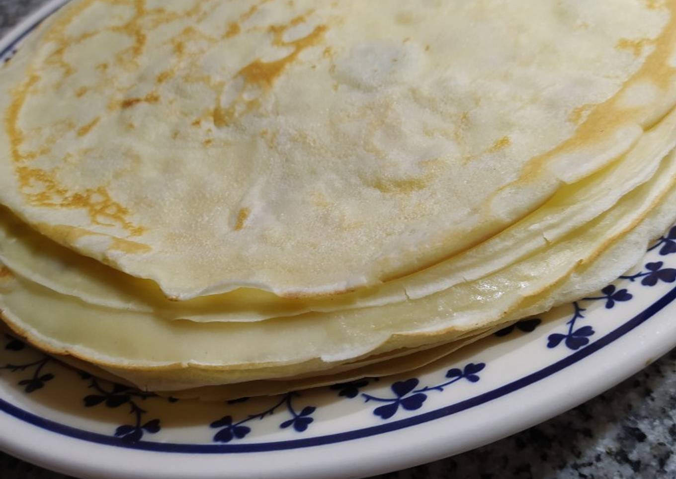 Creps para canelones