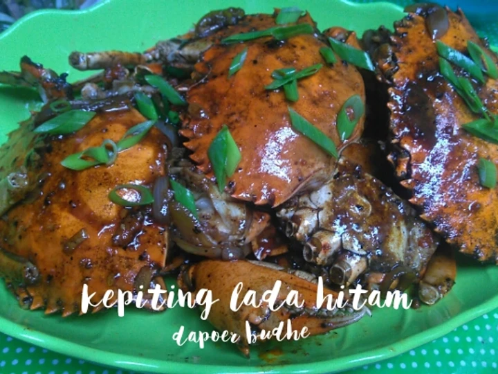 Cara Mudah Membikin Resep Kepiting lada hitam yang Lezat Sekali Anti Ribet, Menggugah Selera