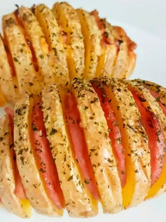 Una foto de Patatas Hasselback