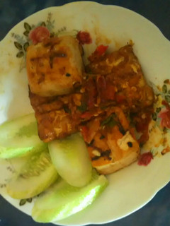 Foto resep Penyet Tahu Tempe Bakar with Sambel Terasi