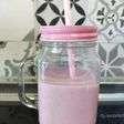 Batido de fresa y plátano