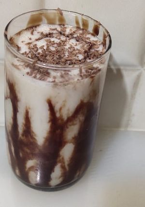 A picture of Banana shake.