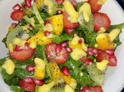Una foto de chia mango yogurt