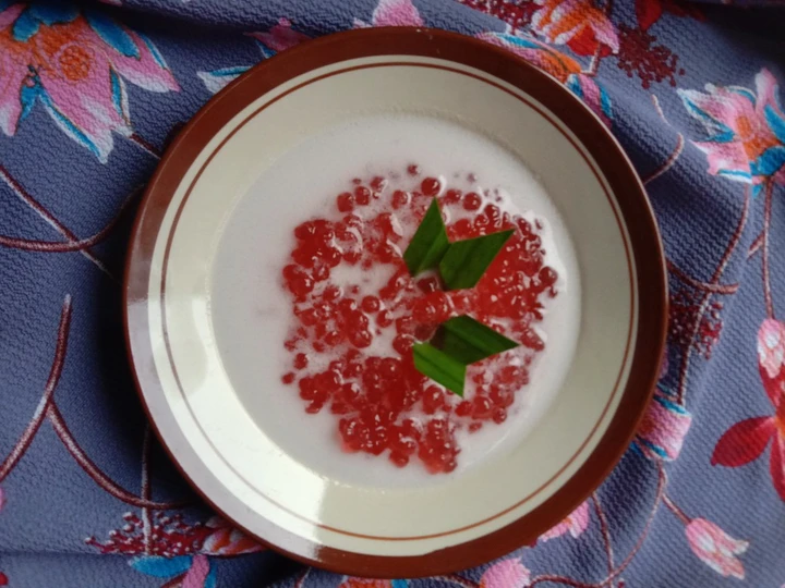 Cara Mudah Membuat Resep Bubur Sagu Mutiara yang Enak Banget Anti Ribet, Mantap Sekali