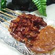 Sate Jamur Bumbu Kacang