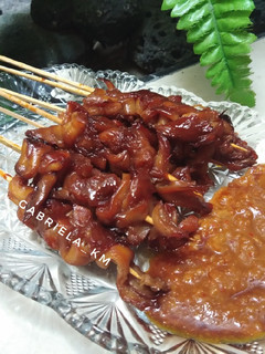 Foto resep Sate Jamur Bumbu Kacang