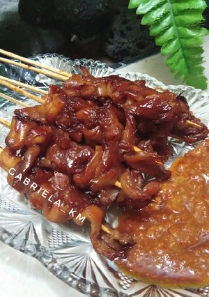 Foto resep Sate Jamur Bumbu Kacang