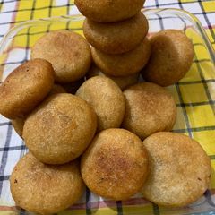 A picture of Kakara Pitha : Pride of Odisha.
