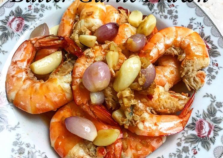 Butter Garlic Prawns