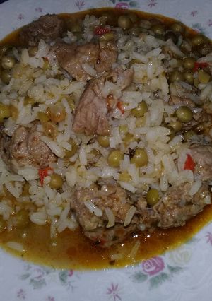 Una foto de Guiso de Arvejas😋🤗