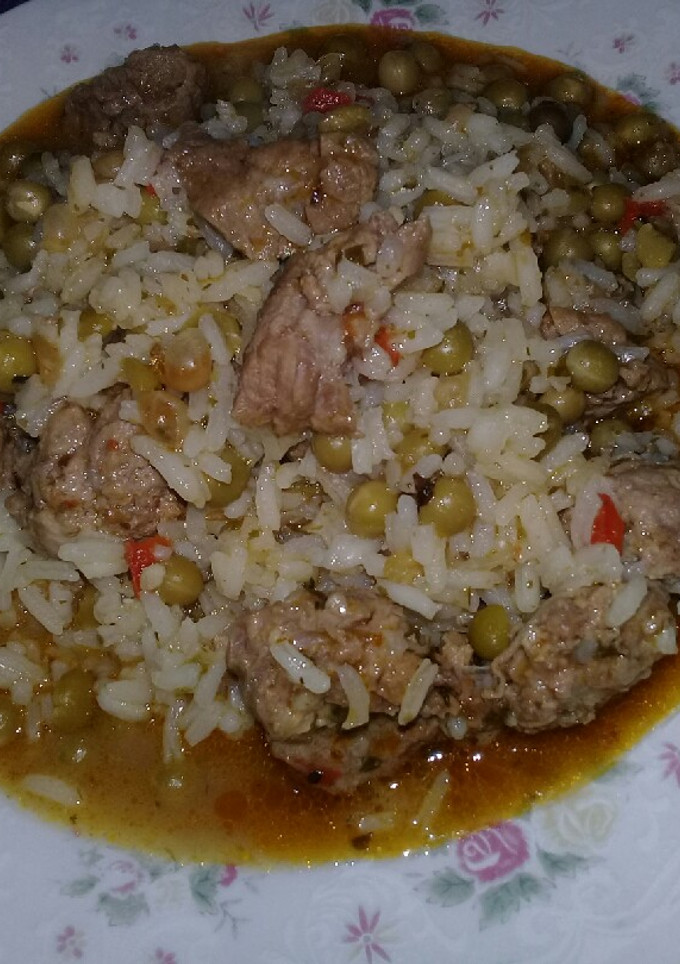Una foto de Guiso de Arvejas😋🤗