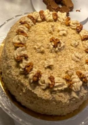 Diótorta recept fotója