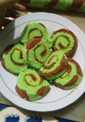 Foto resep Bolu kukus pandan ala baba uma