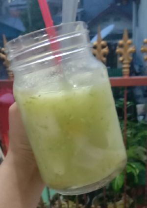 Foto resep Es Kelapa Mentimun