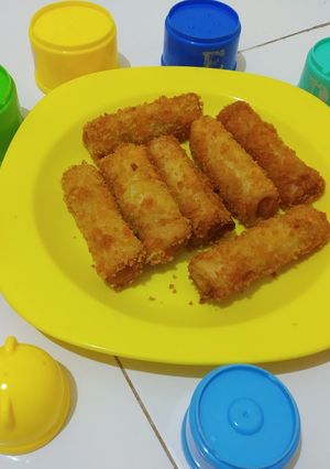 Foto resep Roti Gulung Sosis Keju