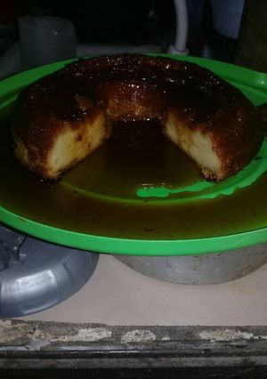 Una foto de Budín de pan