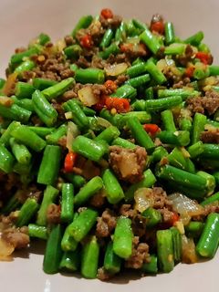 Foto resep Tumis buncis daging cincang
