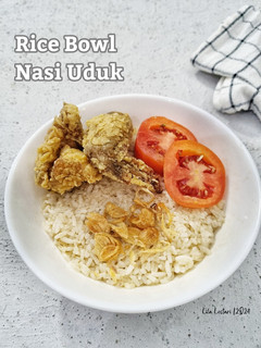 Foto resep Rice Bowl Nasi Uduk