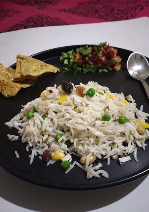 A picture of Aam Ada Corn Rice.