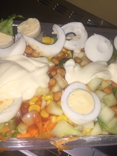 A picture of Vegetable salad.