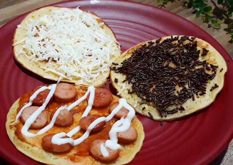PANCAKE ANEKA TOPPING π₯ enak & variatif