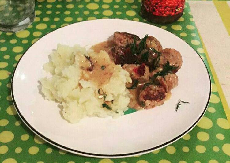 Swedish Meatballs (versi saya)
