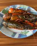 Langostinos al mojo de ajo estilo MAMUCAS