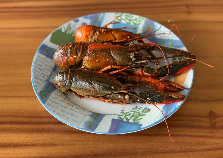 Langostinos al mojo de ajo estilo MAMUCAS