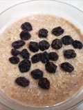 Avena con algarrobina
