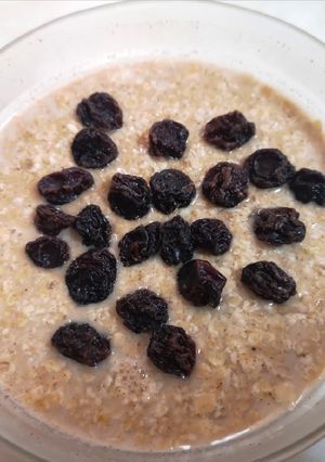 Una foto de Avena con algarrobina
