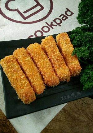Foto resep NUGGET MIE / STIK Mie Ayam Keju (#pr_recookIndryHapsari)