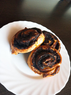 Kakaós briós csiga recept fotója
