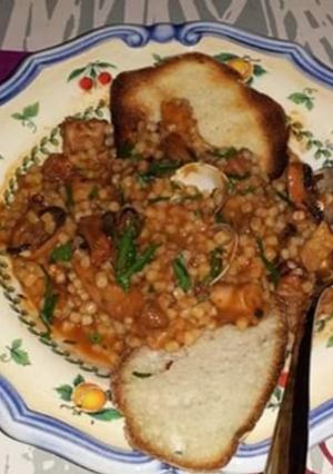 Foto di Fregola ai frutti di mare