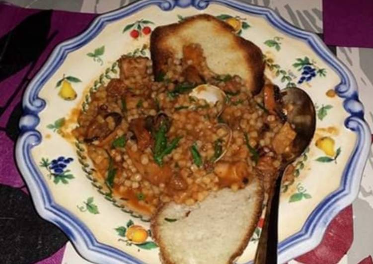 Fregola ai frutti di mare