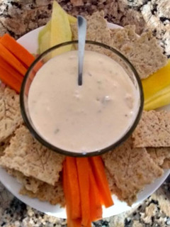 Una foto de Mousse de queso parmesano
