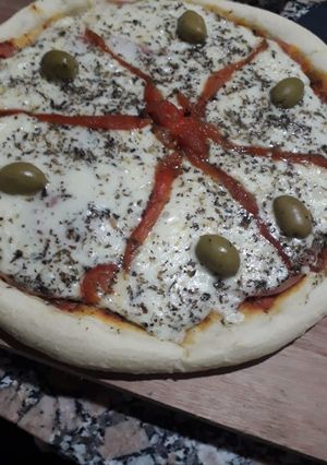 Una foto de Masa para pizza