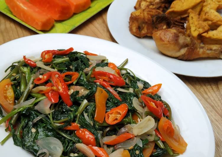 Resep Tumis kangkung, Menggugah Selera