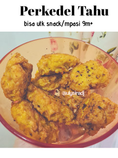 Foto resep Perkedel tahu, bs utk snack/mpasi 9m+