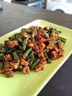 Foto resep Tumis Tempe kacang panjang