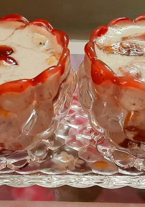 A picture of Fruit cream.