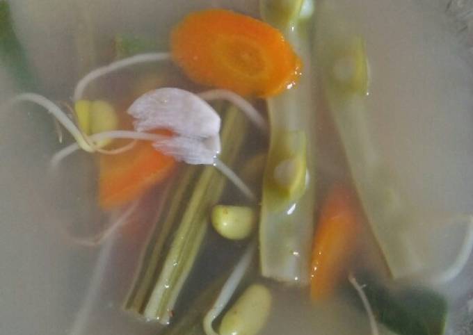 Langkah Mudah untuk Membuat Sayur asem klentang(buah dari kelor) yang Enak Banget