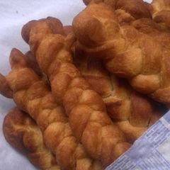A picture of Plaited Mandazi.
