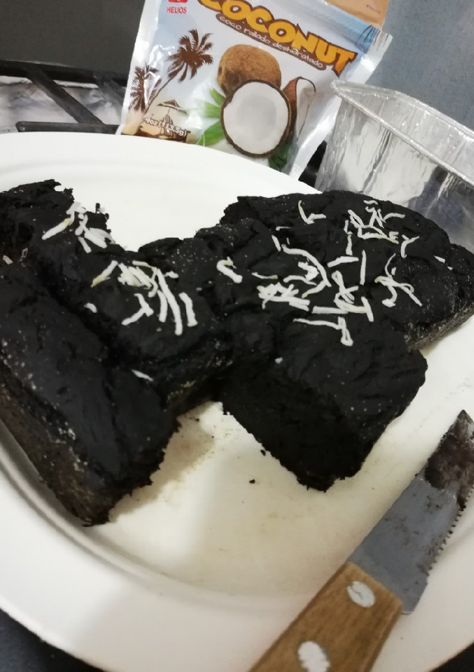 Una foto de Brownie de Chocolate y Banano