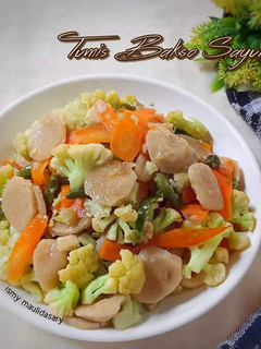 Foto resep Tumis Bakso Sayur