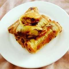 A picture of Roti Bakar Gulung #pisangcoklatkeju.