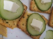A picture of creamy canape