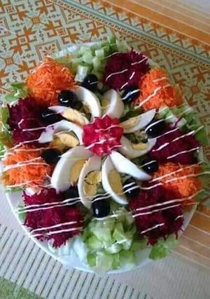 صورة لوصفة سلاطة صيفية