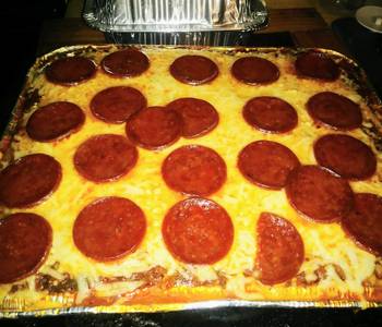 Easy Recipe Baked Spaghetti with Pepperoni Delicious Steady