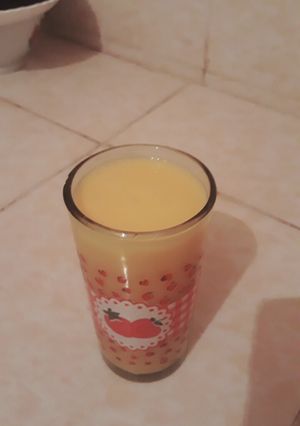 صورة لوصفة عصير الجزر والبرتقال